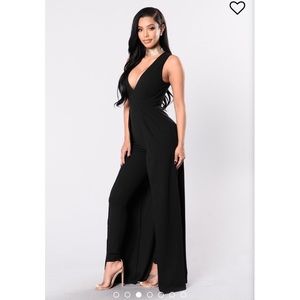 NEW FashionNova Black Jumpsuit